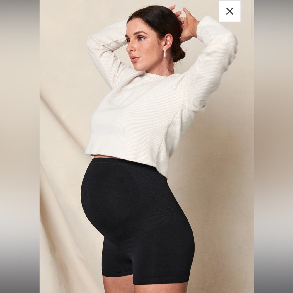Blanqi body maternity support boyshorts in black - New with tag